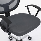 Nextep NE-650SG silla para oficina o computadora asiento acolchado respaldo de malla, Gris, Gris, Tela