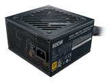 Cooler Master G800 Gold unidad de fuente de alimentación 800 W 24-pines ATX ATX Negro, 100 - 240 V, Activo