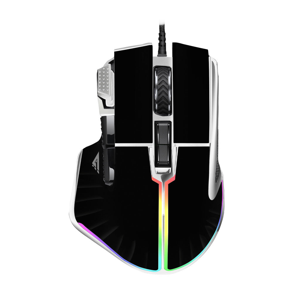 Game Factor MOG602-WH ratón Juego Diestro USB tipo A Opto-mecánica 19000 DPI, Blanco