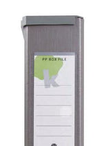 Techmakro 911001 caja archivador Plata Cartón, Cloruro de polivinilo (PVC)