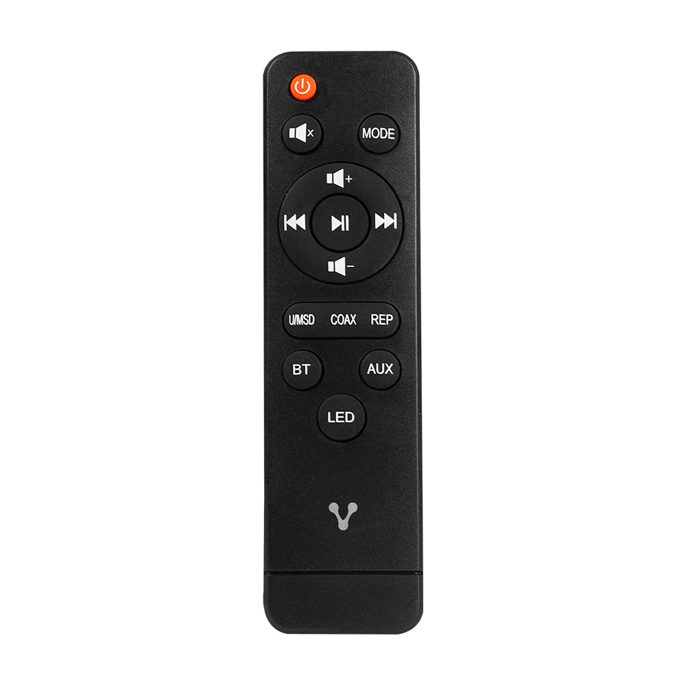 BARRA DE SONIDO PORTATIL VORAGO BSP-450 BT/TF/AUX 3.5MM/USB/COAXIAL RGB