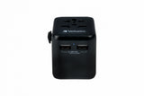 Verbatim 49543 adaptador de enchufe eléctrico Universal Negro