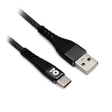 Cargador USB BROBOTIX 963325 Tipo-C Carga Rápida Pared Negro