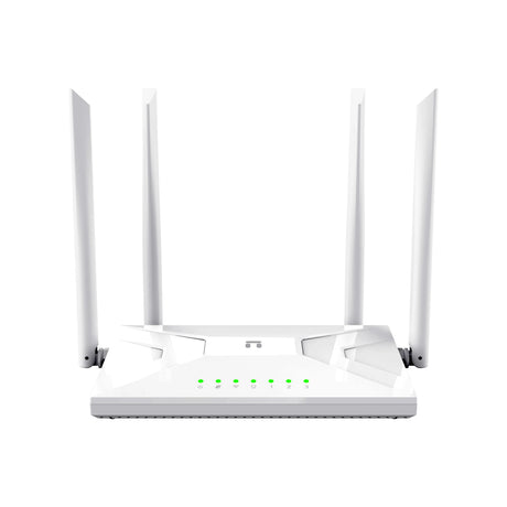 Netis System AC1200 Wireless Dual Band Router router inalámbrico Doble banda (2,4 GHz / 5 GHz) Blanco, Wi-Fi 5 (802.11ac