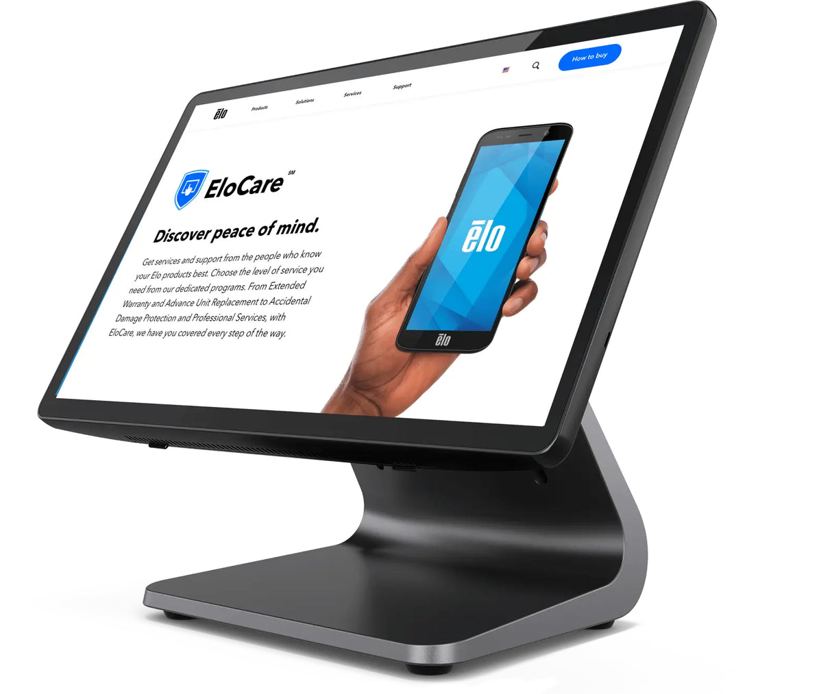 Elo Touch Solutions E849902 Monitores POS 39,6 cm 1920 x 1080 Pixeles Negro