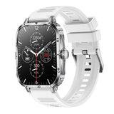 STF ST-W49766 reloj inteligente y deportivo 5.11 cm (2.01") TFT Digital 240 x 296 Pixeles Pantalla táctil Blanco