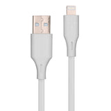 CABLE VORAGO CAB-L01W USB-APPLE LIGHTNING 1 METRO BLANCO