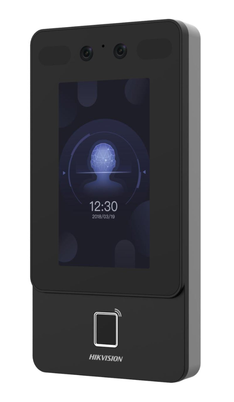 Hikvision DS-K1T342MFWX-E1 terminal de reconocimiento facial LCD 2 MP 10,9 cm (4.3") Negro