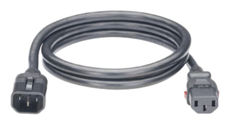 Hoffman EP1314072X100 cable de transmisión Negro 1,8 m C14 acoplador C13 acoplador