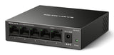 Mercusys MS105GS dispositivo de redes No administrado Gigabit Ethernet (10/100/1000) Negro, Bidireccional completo (Full