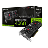 PNY GeForce RTX 4060 NVIDIA 8 GB GDDR6, 128 Bit, 7680 x 4320 Pixeles, PCI Express x16 4.0