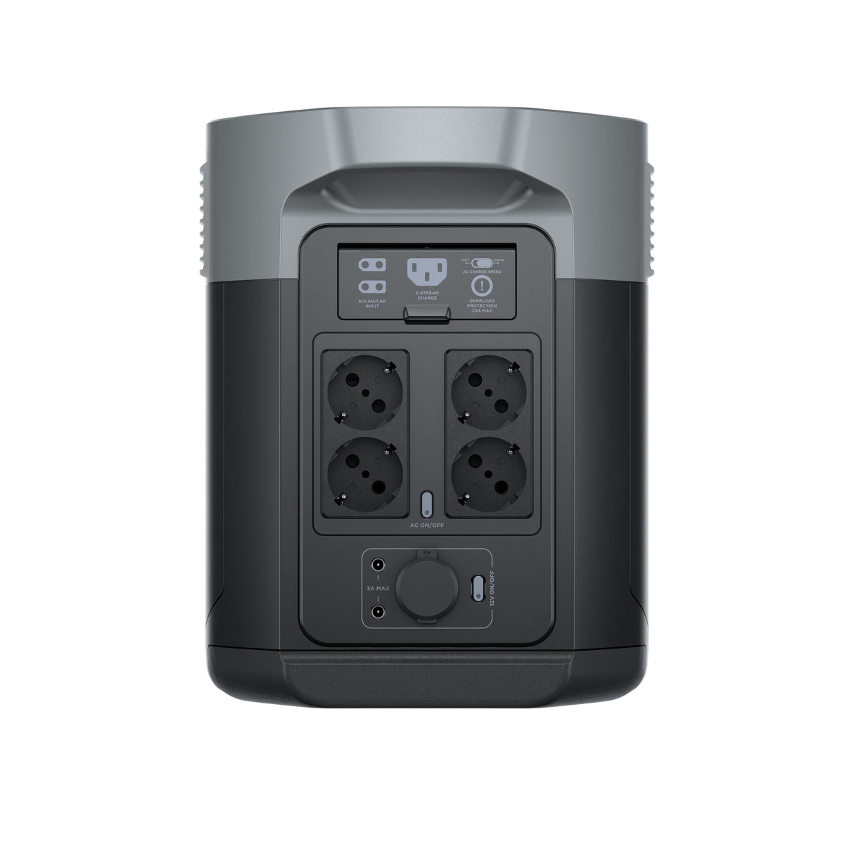 EcoFlow DELTA 2 MAX estación de energía portátil Fosfato de hierro-litio (LiFePo4) 2400 W 23 kg