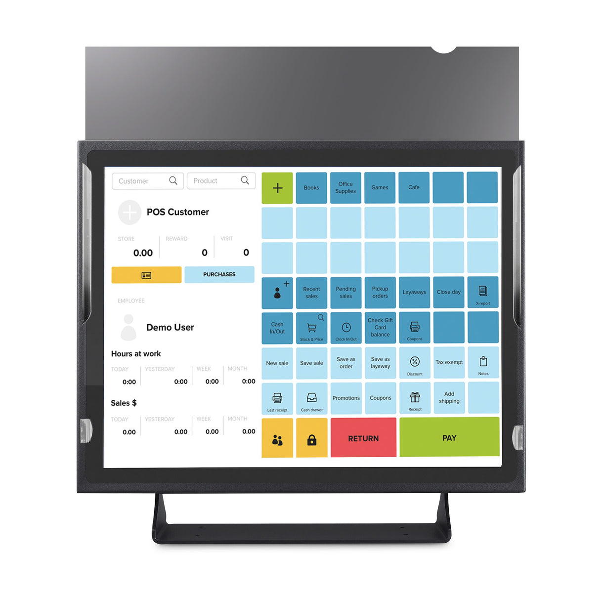 StarTech.com Filtro de Privacidad de 19 Pulgadas 5:4 para Monitor - Pantalla de Privacidad Protector Anti Brillo - Anti