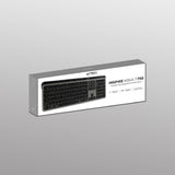 Acteck Inspire Krea TI755 teclado Hogar / Oficina RF inalámbrico + bluetooth QWERTY Español Negro, Gris