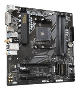 GIGABYTE B550M DS3H AC Placa base - Procesadores AMD Ryzen 5000, VRM de 5+3 fases, hasta 4733 MHz DDR4, 1xPCIe 4.0 + 1xPCIe 3.0 M.2, Wi-Fi 5, LAN 1GbE, USB 3.2 Gen 1 placas base AMD Zócalo AM4 Zócalo AM4 DDR4-SDRAM