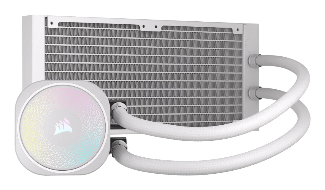 Corsair Nautilus 240 RS ARGB Liquid Procesador Sistema de refrigeración líquida todo en uno Blanco 1
