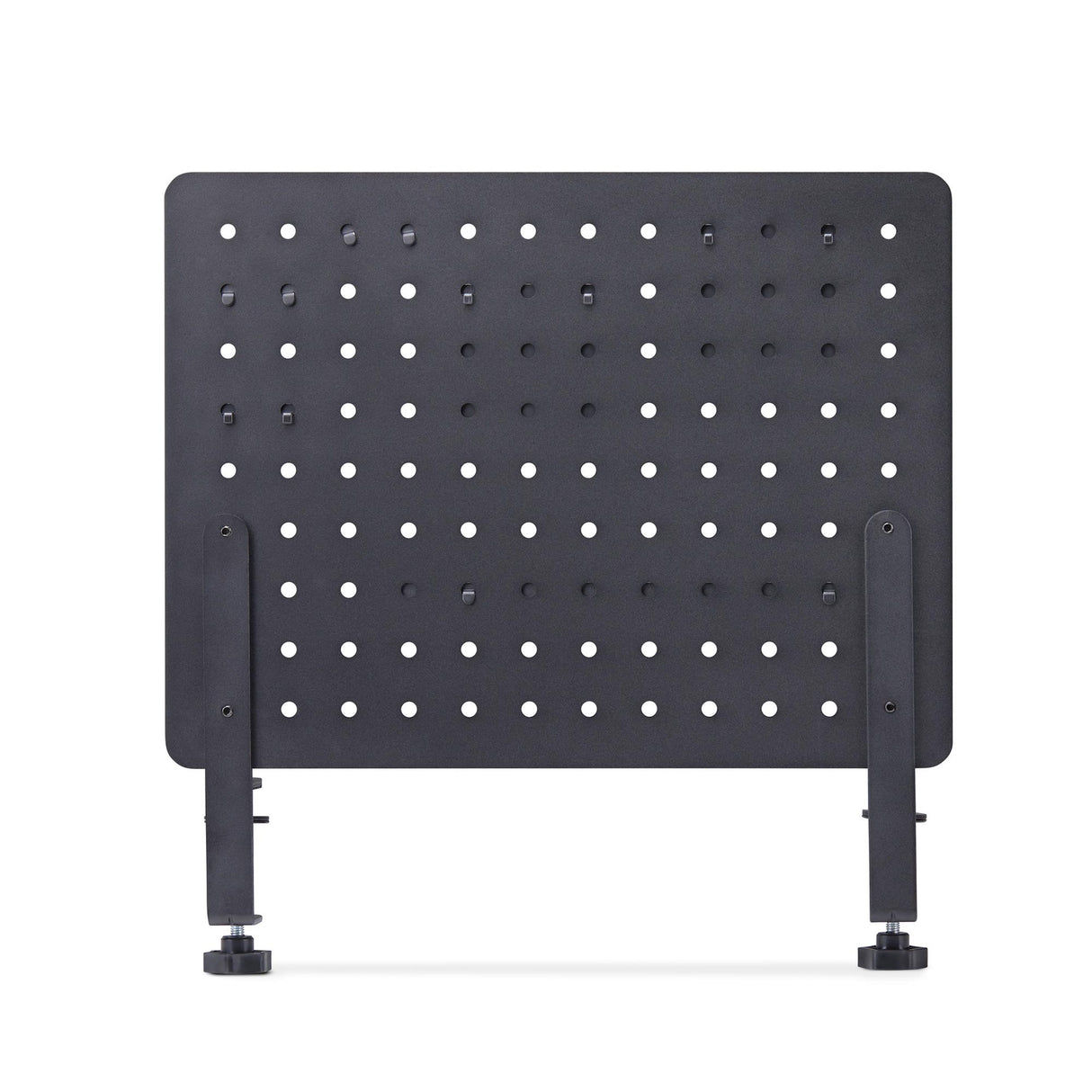 StarTech.com Tablero Perforado de Sobremesa con Abrazadera - Panel Perforado Metalico - Organizador de Acero con Accesor