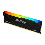 Kingston Technology 32GB 3200MT/s DDR4 CL16 DIMM FURY Beast RGB Memoria RAM 16 32 GB 1 x 32 GB DDR4