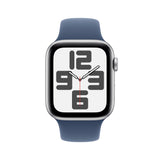 Apple Watch SE OLED 44 mm Digital 368 x 448 Pixeles Pantalla táctil 4G Plata Wifi GPS (satélite)