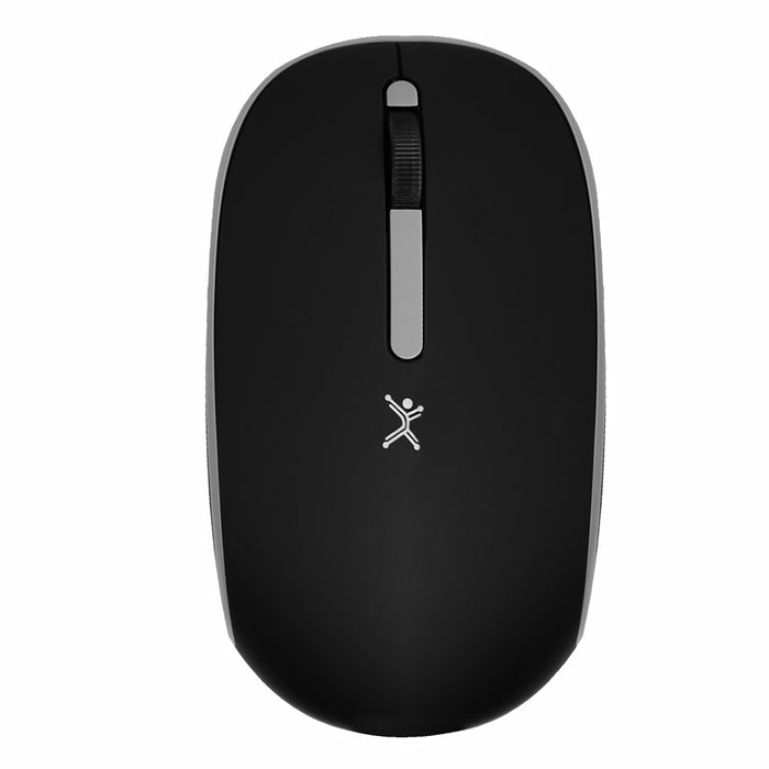 Perfect Choice PC-045175 ratón Ambidiestro RF Wireless + USB Type-C 1000 DPI, Negro