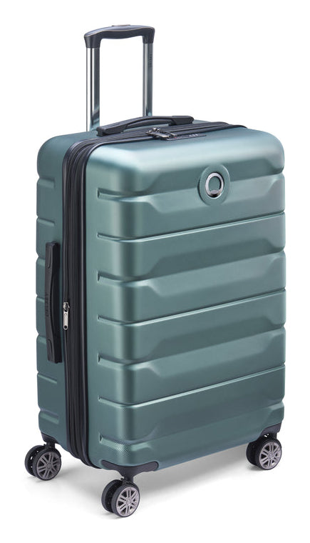 Delsey AIR ARMOUR Tranvía Armazón duro Verde 72 L Acrilonitrilo butadieno estireno (ABS), Policarbon