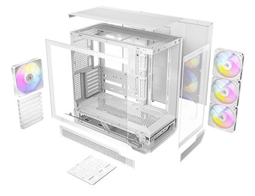 Antec C7 ARGB Midi Tower Blanco, ATX, EATX, ITX, C7 ARGB WHITE | Gabinetes de computadora