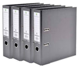Techmakro KITCARP4PL carpeta Cartón, Cloruro de polivinilo (PVC) Plata Carta, Folder de archivo convencional, Mate, 650 