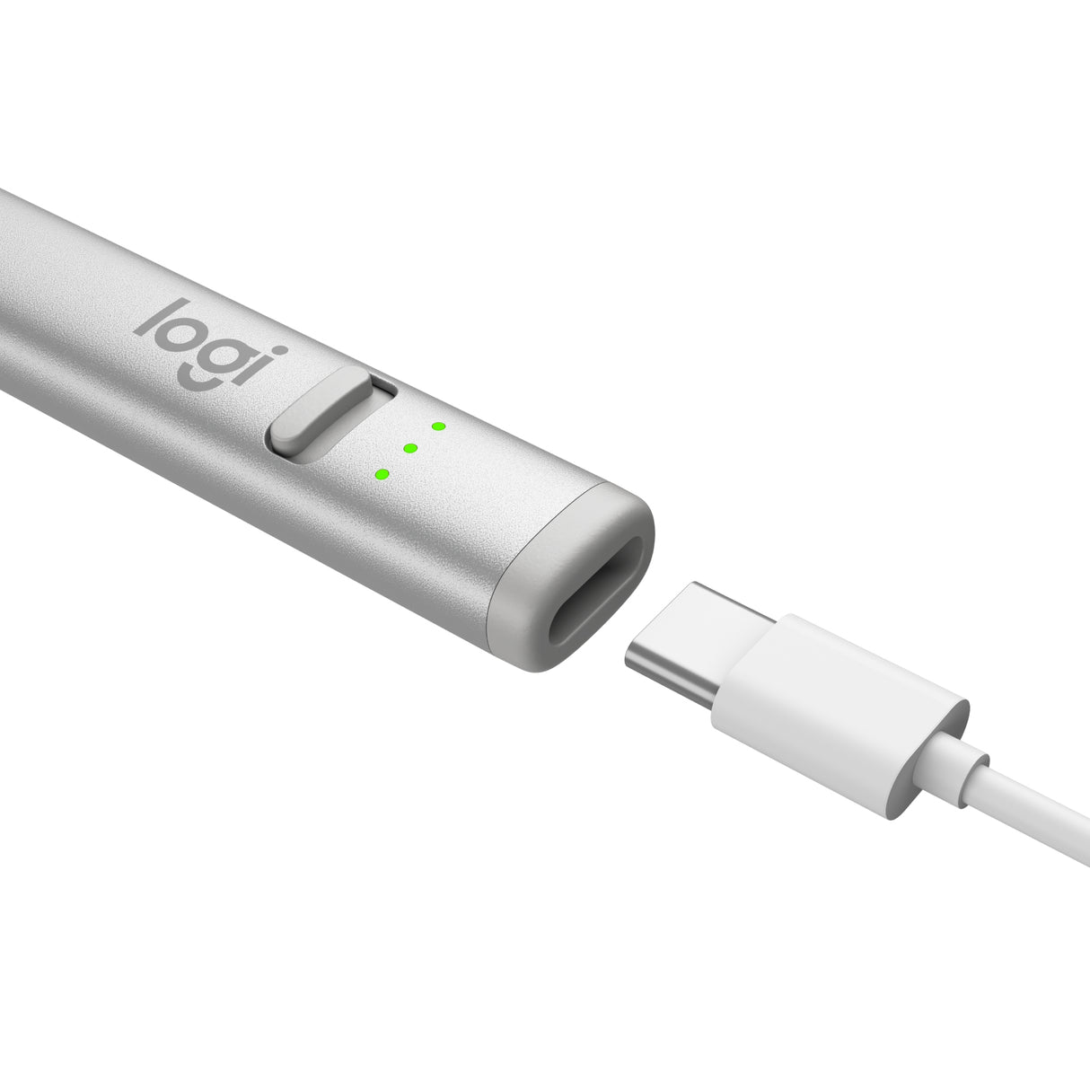 Logitech 914-000070 lápiz digital Tableta Apple Plata Blanco