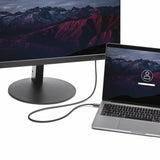 StarTech.com Cable Thunderbolt 3 Pasivo de 2m - 20Gbps - PD 100W - Vídeo 4K - Cable Thunderbolt - Certificado Thunderbolt - Compatible con USB4 / Modo Alt DP - Thunderbolt 4 - USB 3.2 - USB-C Cable Masculino Masculino 2 m 20 Gbit/s