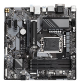 GIGABYTE B760M DS3H Placa Base - Compatible con procesadores Intel Core de 14ª generación, VRM digital de 6+2+1 fases, hasta 7600MHz DDR5 (OC), 2x PCIe 4.0 M.2, LAN 2.5GbE, USB 3.2 Gen placas base Intel LGA 1700 LGA 1700 DDR5-SDRAM