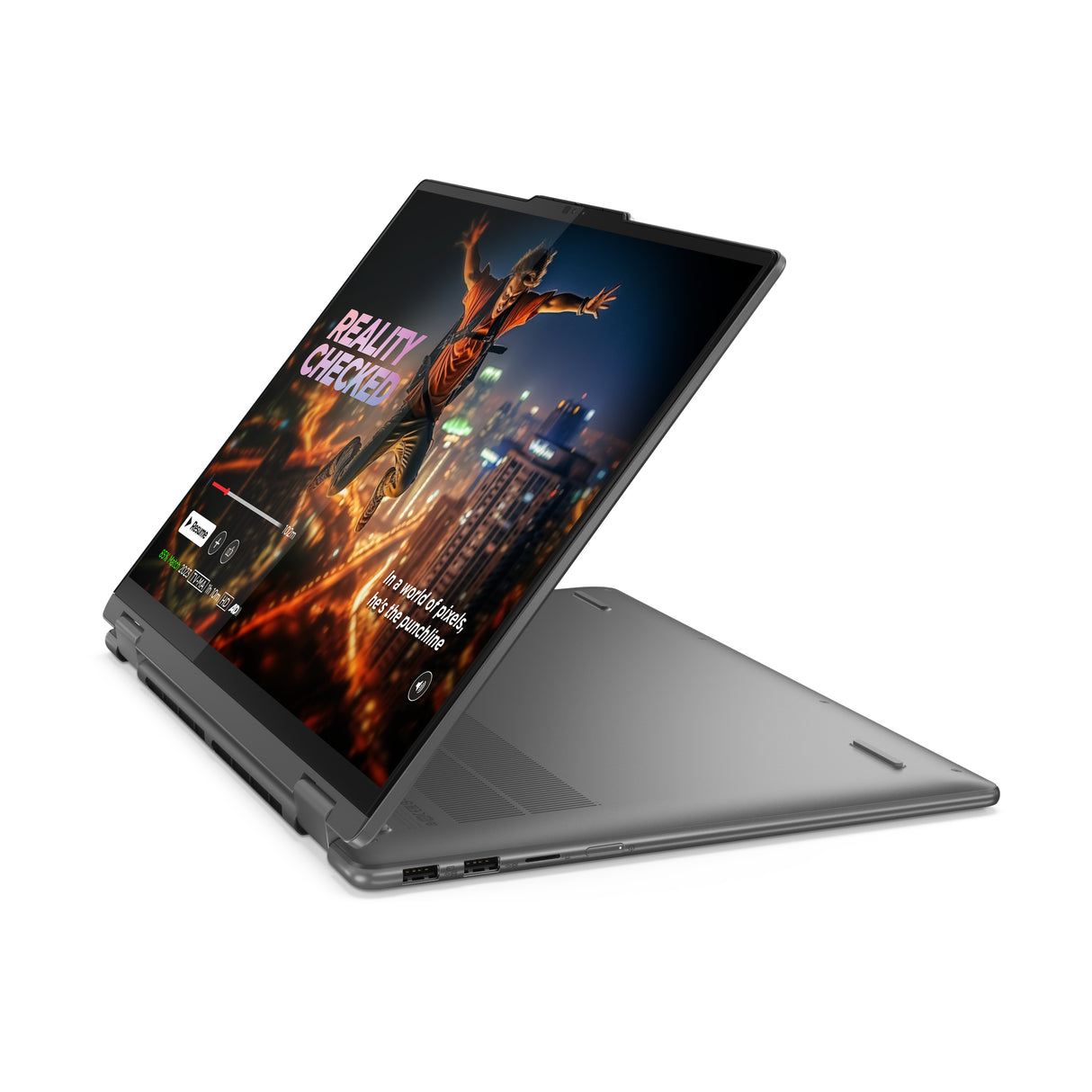 Lenovo Yoga 7 2-in-1 16IML9 Laptop Storm grey Híbrido (2-en-1) Gris Convertible (Carpeta)