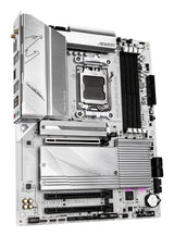 GIGABYTE B650 AORUS ELITE AX ICE Placa base - Compatible con procesadores AMD Ryzen 9000, VRM digital de 12+2+2 fases, hasta 8000 MHz DDR5 (OC), 1xPCIe 5.0 + 2xPCIe 4.0 M.2, Wi-Fi 6E, LAN 2.5GbE, USB 3.2 Gen 2x2 placas base AMD Zócalo AM5 1 Zócalo AM5