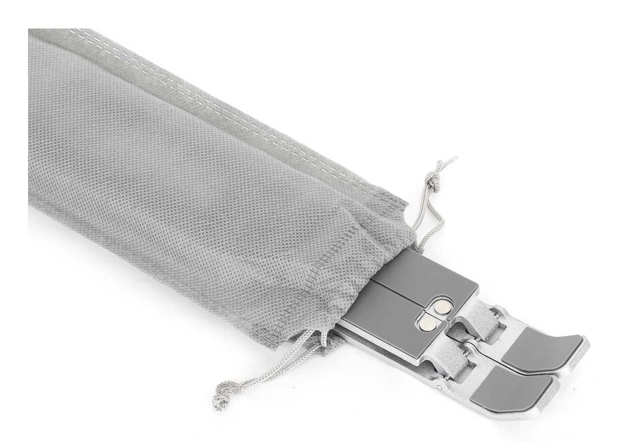 Manhattan 462617 Laptop Soporte para ordenador portátil Aluminio Aluminio, Silicona, Acero 39,6 cm (15.6")