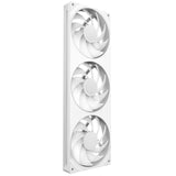 NZXT RF-U36HF-W1 sistema de refrigeración de computadora Gabinete de la computadora Ventilador 36 cm Blanco, 500 RPM, 24