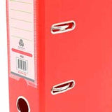 Techmakro KITCARP4RJ carpeta Cartón, Cloruro de polivinilo (PVC) Rojo Carta, Folder de archivo convencional, Mate, 650 h