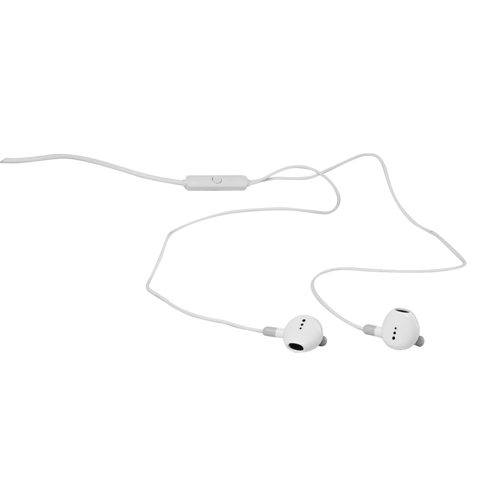 AUDIFONOS VORAGO EP-306 TIPOC AISLAMIENTO SUPERBASS  1.2MT MANOS LIBRES BLANCO