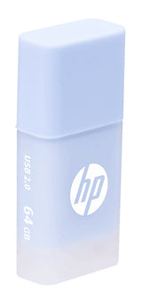 HP v168 unidad flash USB 64 GB USB tipo A 2.0 Azul, Tapa, HPFD168B-64 | Unidades flash USB