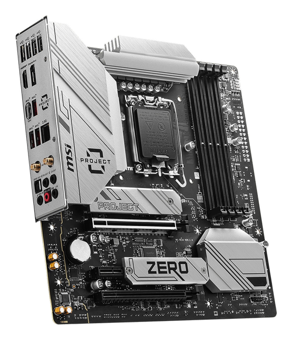 MSI B760M PROJECT ZERO placas base Intel LGA 1700 1 LGA 1700