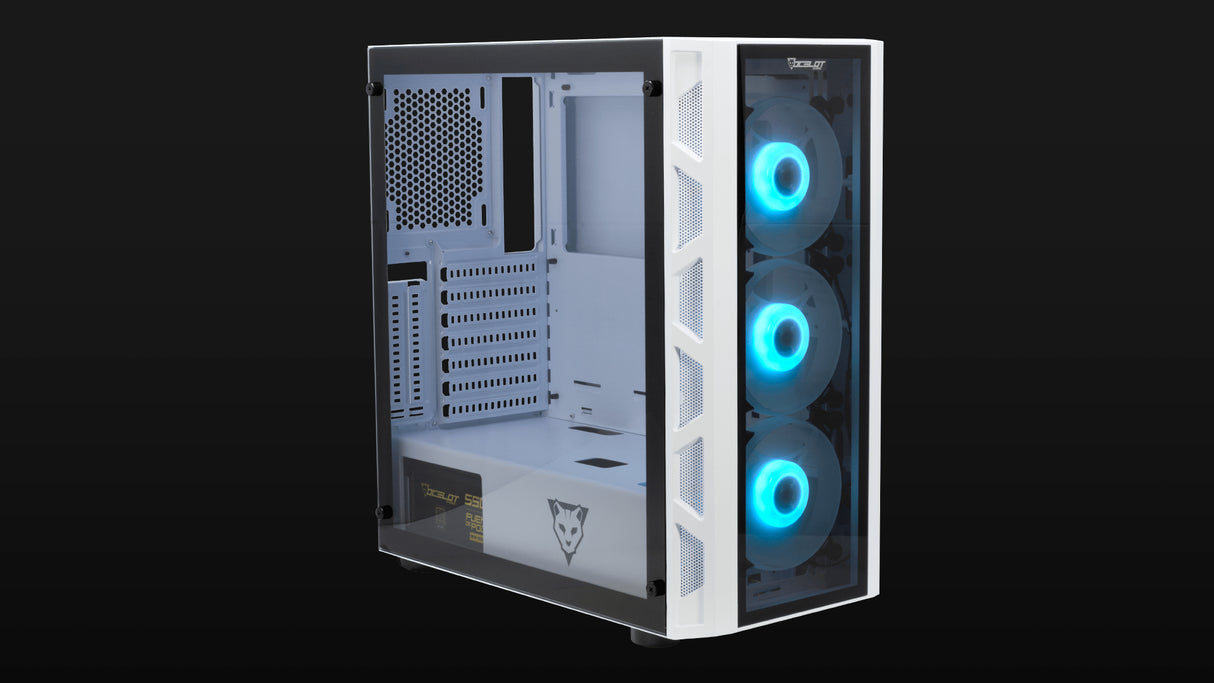 Ocelot Gaming OG-C WHITE BLIXARD carcasa de ordenador Torre Blanco