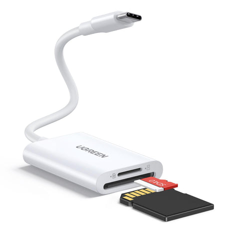Ugreen 35506 lector de tarjeta USB 3.2 Gen 1 (3.1 Gen 1) Type-C Blanco