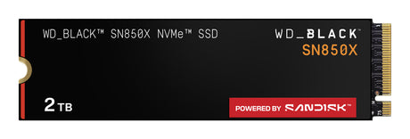Western Digital WDS200T2X0E unidad interna de estado sólido 2 TB M.2 PCI Express 4.0 NVMe 3D TLC NAND, 7300 MB/s