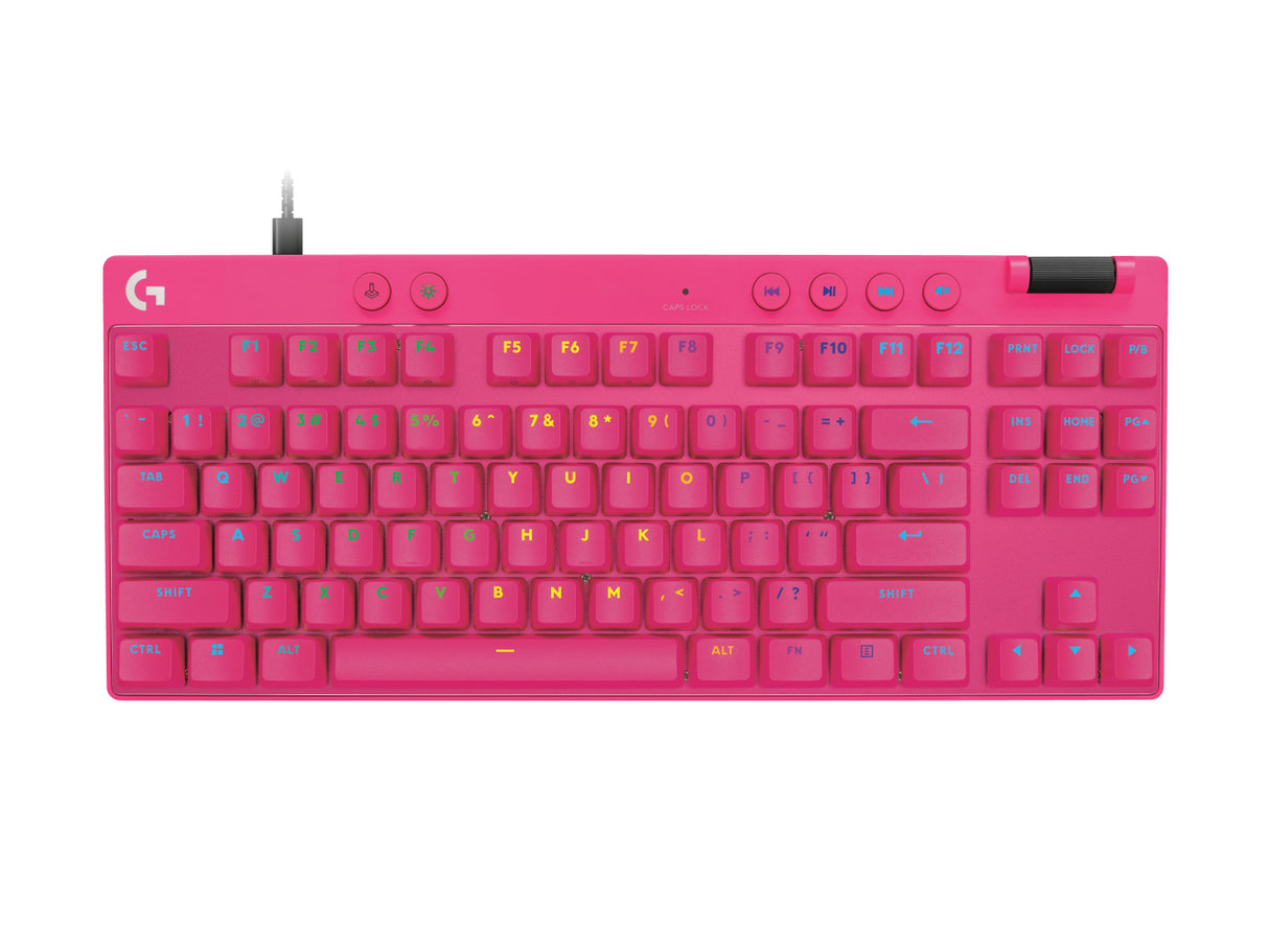 Logitech - keyboard. - Magenta - PRO X TKL