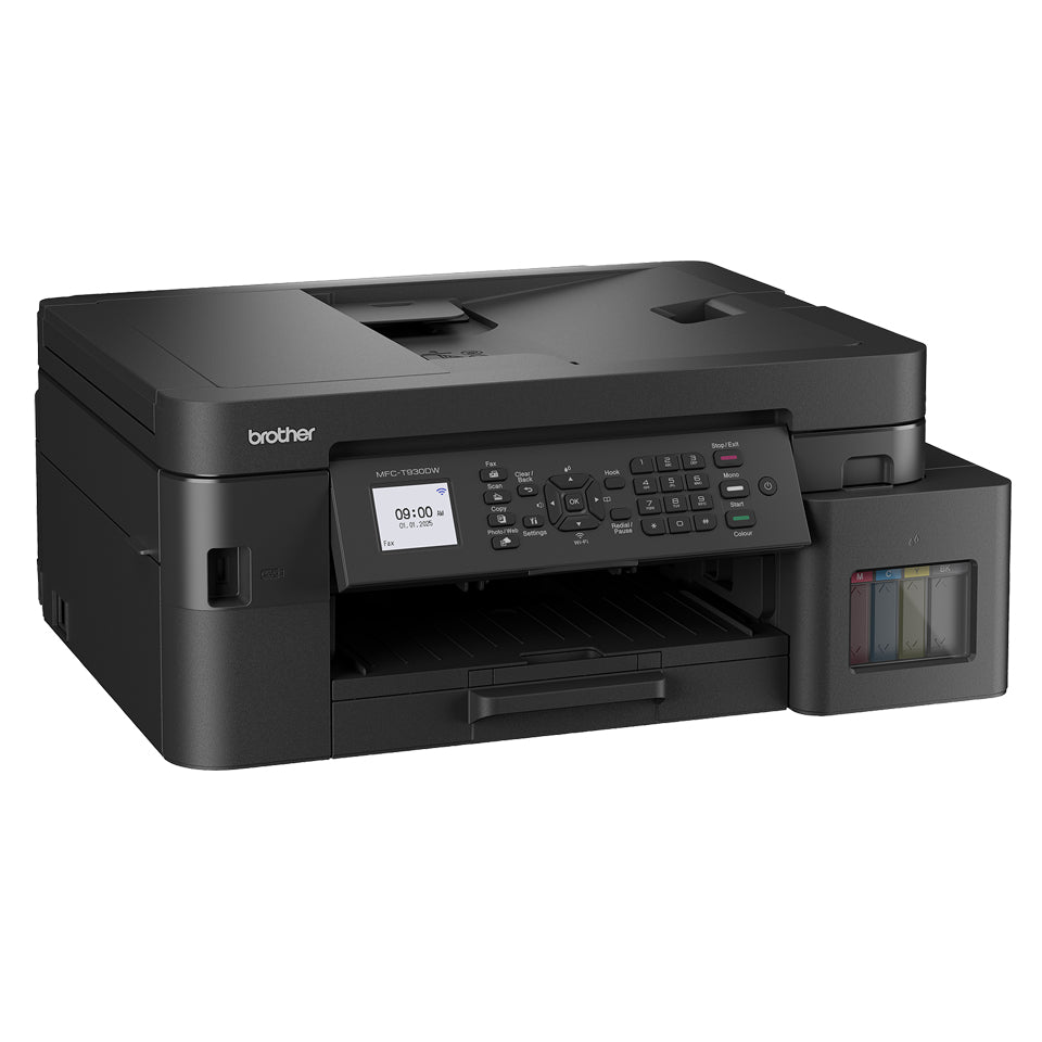 MULTIFUNCIONAL BROTHER MFCT930DW INYECCIÓN DE TINTA CONTINUA INKBENEFIT TANK WI-FI/USB 2.0  HASTA 30PPM NEGRO Y  26PPM C