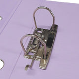 Techmakro FI614010 carpeta de cartón Carta Púrpura, Anillo D, Almacenamiento, Cloruro de polivinilo (PVC)