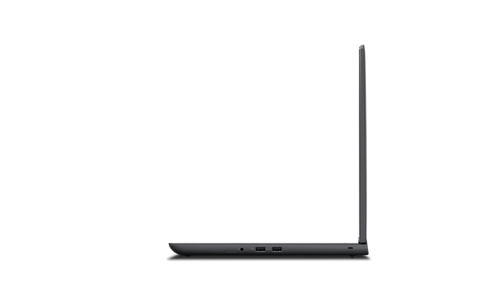 Lenovo ThinkPad P16v Gen 1 (AMD) Laptop Thunder black Portátil Negro Concha