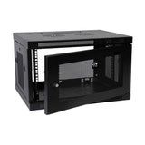Tripp Lite SRW6U Mini Gabinete SmartRack 6U Bajo Perfil Profundidad de Switch Instalación en Pared, Bastidor de pared, N