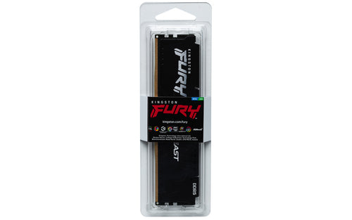 Kingston Technology 32GB 6000MT/s DDR5 CL36 DIMM FURY Beast Black EXPO Módulos de memoria 32 GB 1 x 32 GB 0 - 85 °C