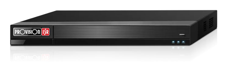 Provision-ISR NVR12-16400PFAN(1U) grabadora de vídeo en red (NVR) Negro, 16 canales, H.264, H.264+