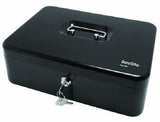 Barrilito CM4 caja para dinero en efectivo Metal Negro
