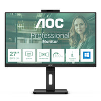 AOC Q27P3CW Monitor 68,6 cm (27") 2560 x 1440 Pixeles Quad HD W-LED Negro